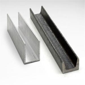 China Bright Stainless Steel U Section Channel Hot Rolled 6m wholesale