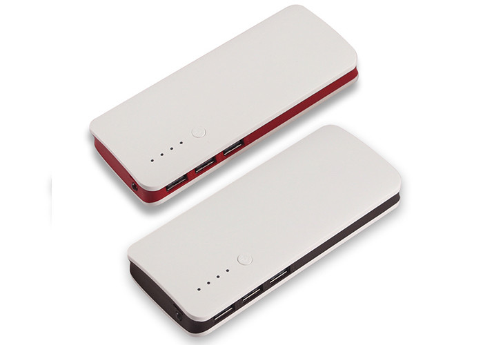 Three Usb Ports Plastic Power Bank 13000 Milliampere Convenient Carry