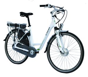 China Cityscape 700C Female Electric Bike Shimano 7 Speed And Dual Shock Absorber wholesale