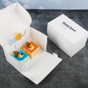 China TUV ISO Christmas Dessert Takeaway Boxes Environmental Friendly wholesale