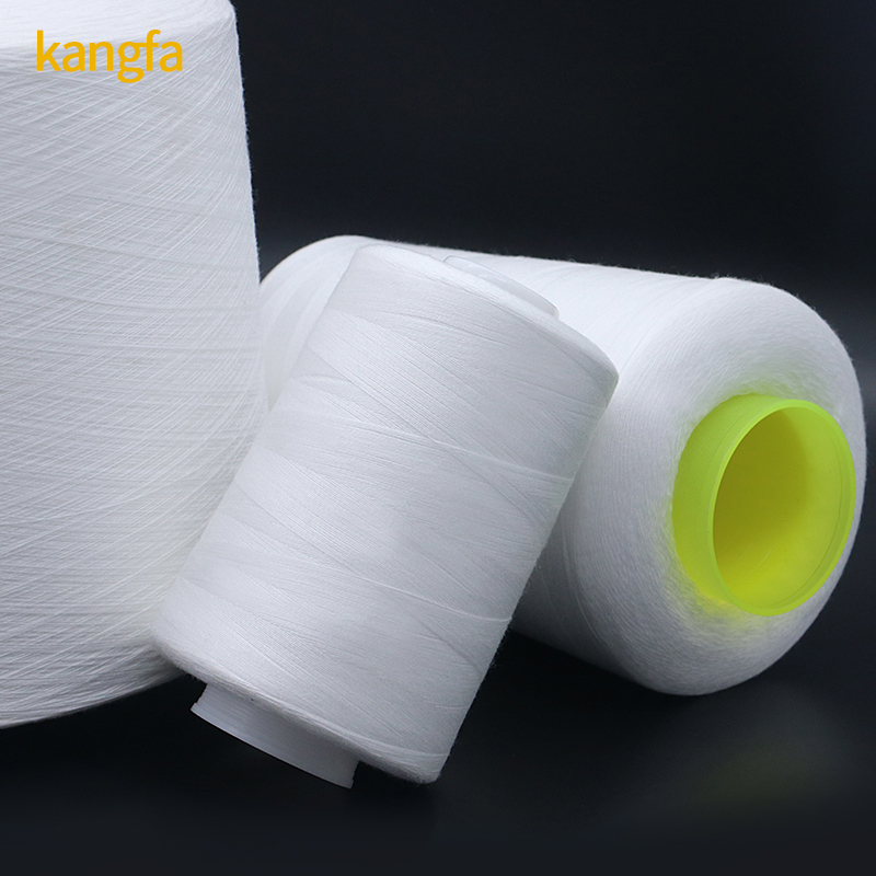 Quilting Kangfa 100% Spun Polyester Sewing Thread Yarn 60/2 Tfo Knotless Dyeing Tube