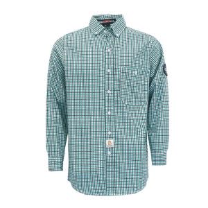 China Mens Cotton 210gsm Fire Resistant Shirts Arc Welder Snap wholesale