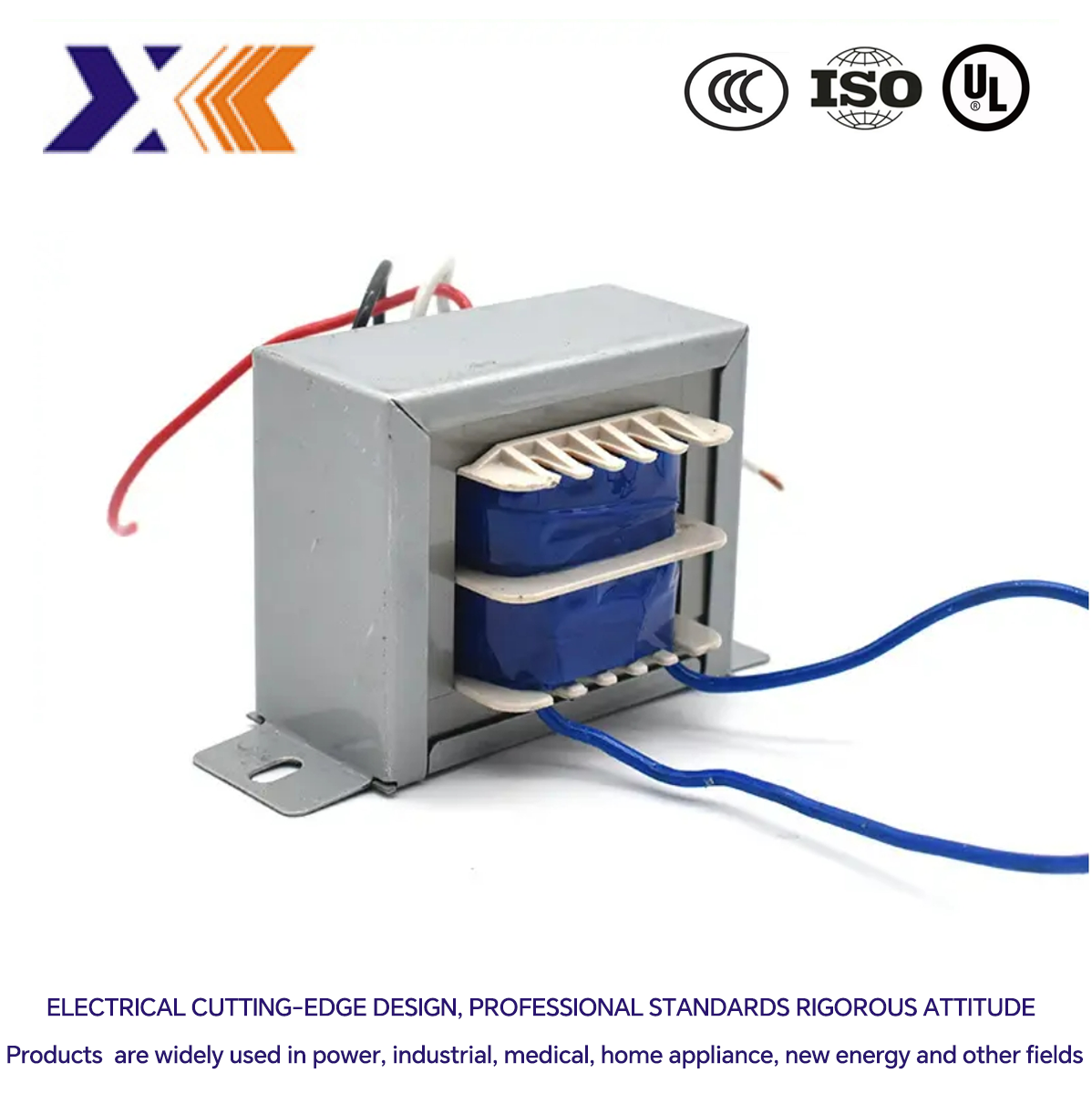 Single Phase Control EI Type Transformer for Home Appliance Package / Case Customized