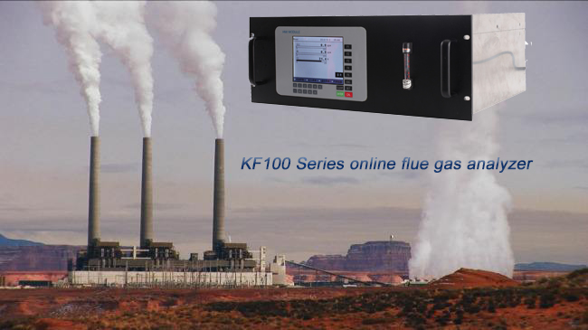 Safety Control SO2 NO O2 Online Flue Gas Analyser 220V AC With Gas Monitoring