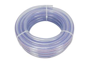 China Flexible 1/2&quot; PVC Fiber Reinforced Hose Braided Vinyling Tubing Clear Transparent Hose wholesale