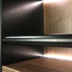 600mm Height Italy Shaker Style Aluminium Display Shelf