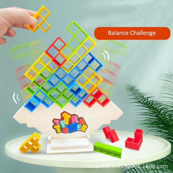 Playing Balance Game Swinging Stacking ABS Children's Concentration Tabletop Toy