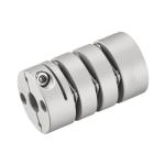 GW Shaft Coupling Rigid Clamp Three Diaphragm Clamping Coupling