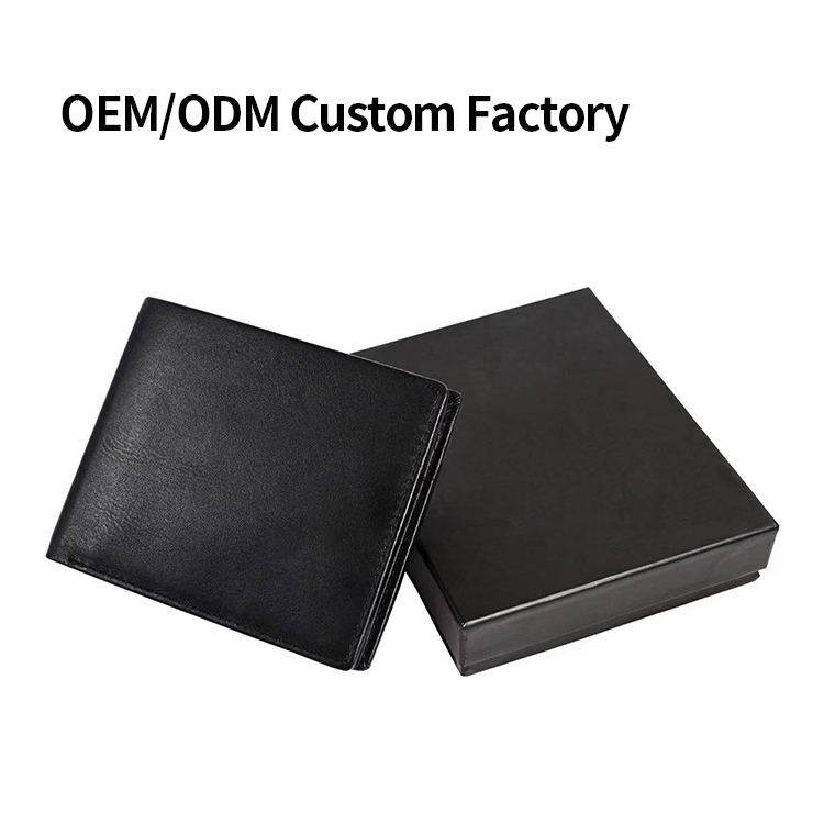 Luxury Vintage Designer Slim RFID Men's Leather Wallet with GENUINE LEATHER Material