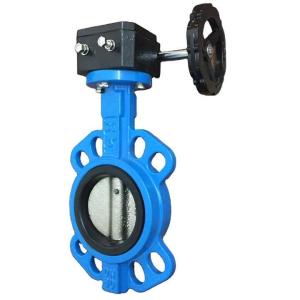 China Custom Lug Ductile Iron Butterfly Valve Double Flange MSS SP67 wholesale