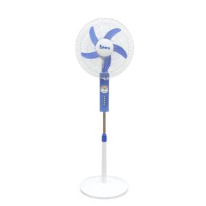 China 16 Inch 12V BLDC Motor Rechargeable Solar Fan 18V 15W Plastic Material wholesale