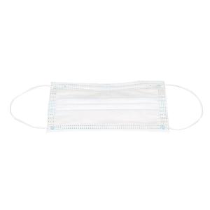 China Blue Disposable 3 Layer Face Mask With Nose Clip wholesale
