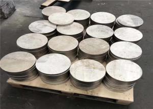 China 201 410 430 Custom Steel Fabrication , Stainless Steel Discs Round Plate Circles wholesale