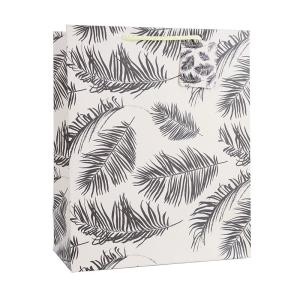 China Reusable plant design art paper bag cash on sale wholesale wholesale