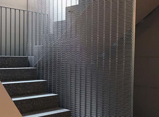 Cable Architectural Mesh – Weaving Metal Rods and Metal Cables Together