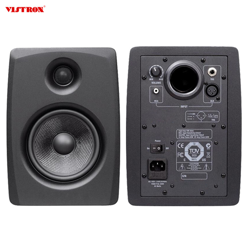 Home Theater Studio Monitor Speaker 200W Bookshelf Stereo Speakers For Music Gaming Turntables