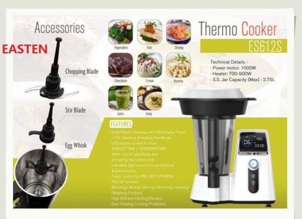 Electrical Kitchen Appliance Blending Thermo Cooker ES612S/ 1000W Thermo Blender