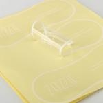 4C Clear Vinyl Stickers Self Adhesive