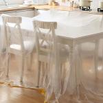Waterproof Garment Cover Clear Plastic Cover Sheets For Ultimate Furniture