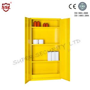 China Adjustable Shelf 36liter Hazardous Flammable Substance Storage , Medium Cabinets wholesale