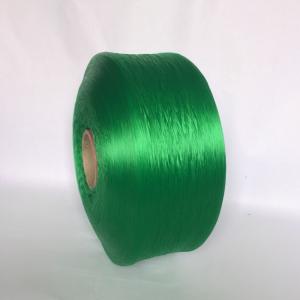 China High Strength PP Yarn Green Polypropylene Filament Yarn For Bags Shoes wholesale