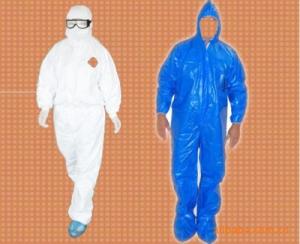China All In One Protective Biological Protective Hazmat Suit wholesale