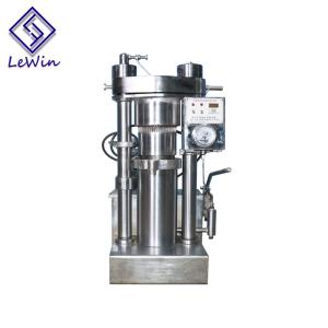 China Low Noise Hydraulic Industrial Oil Press Machine 4 Kg / Bacth Capacity wholesale
