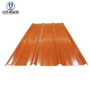 China Hot Rolled Metal Corrugated Roofing Sheets Galvanized PPGI Colour Coated wholesale