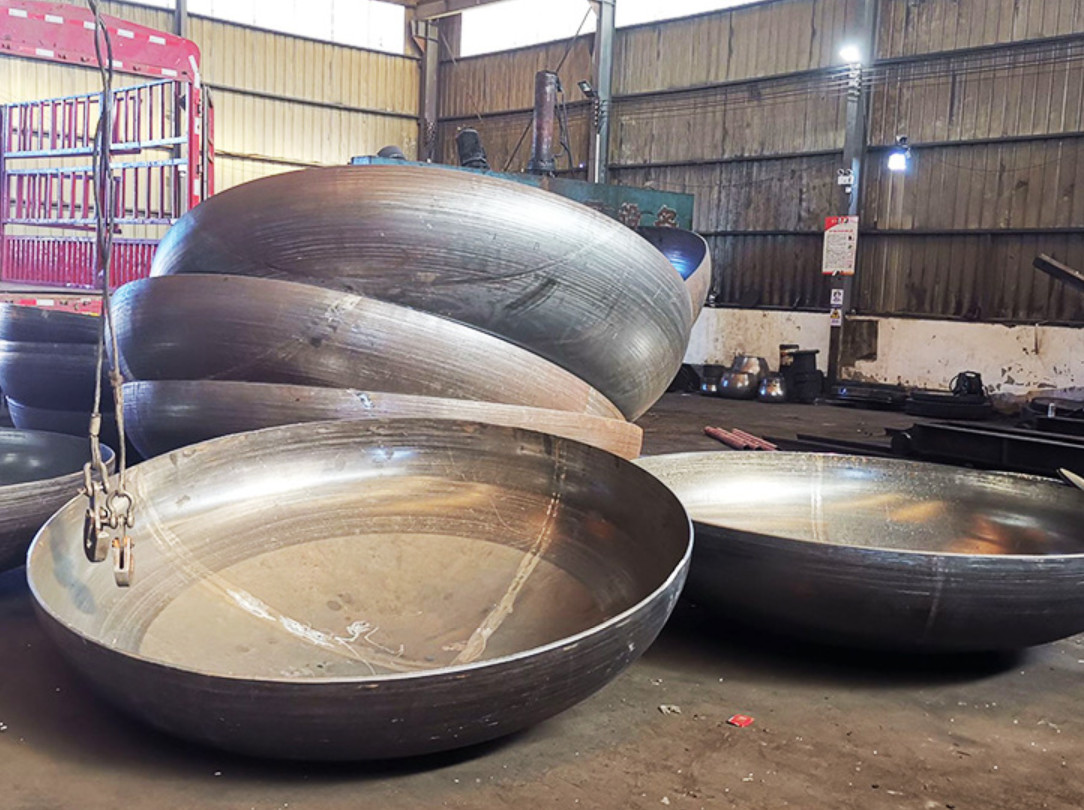 OEM Pressure Vessel Head Spherical Crown Head Carbon Steel Large Diameter