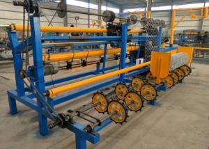 China Semi Automatic Chain Link Fence Machine Single Wire Sturdy Structure High Output wholesale