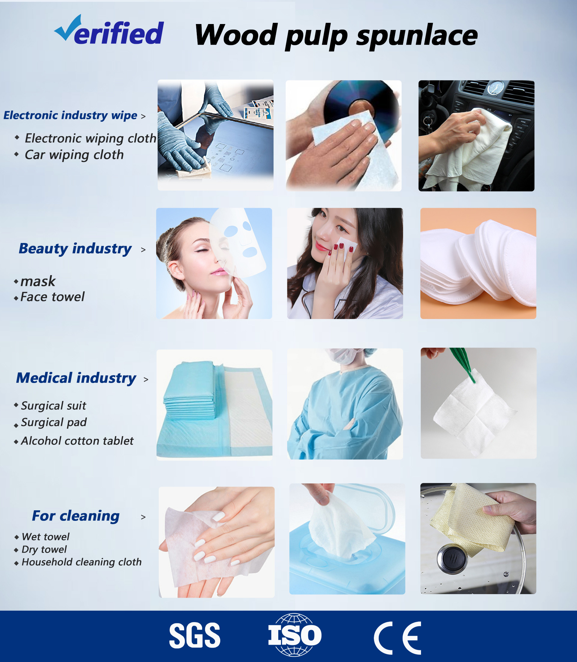 320cm Printed Viscose Spunlace Nonwoven Fabric Dry Facial Masks