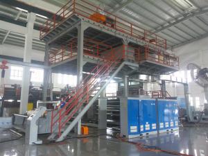China 2400mm Non Woven Fabric Production Line , Non Woven Fabric Making Plant wholesale