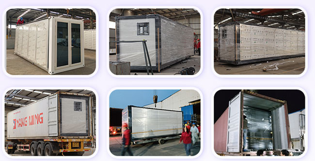 40ft Expandable Container House Portable For Residential / Commercial Applications