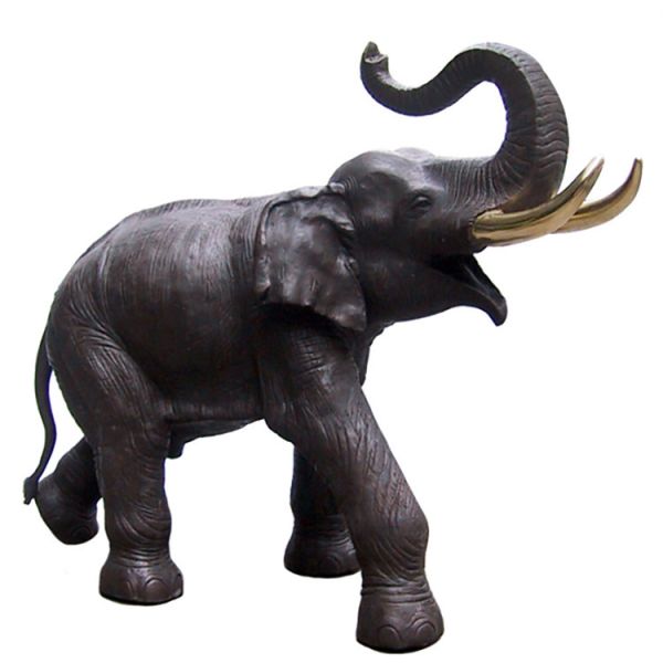 Large Outdoor Garden Antique Metal Casting Bronze Elephant Sculpture