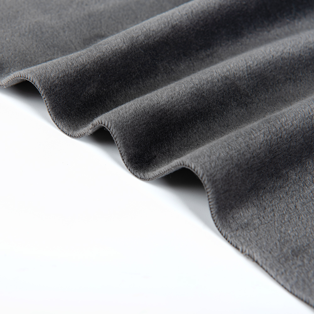 Women's Velvet Blazer Knitted Stretch Velvet Spandex Fabric 220GSM in Customized Color