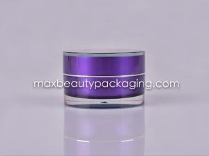 China HOT SALE top quality PMMA cream jar 15g 30g 50g plastic cream jar acrylic plastic cream jar cosmetic packaging wholesale