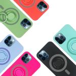Magsafe Bracket Anti Fingerprint Phone Case Wireless Charging 360 Rotating