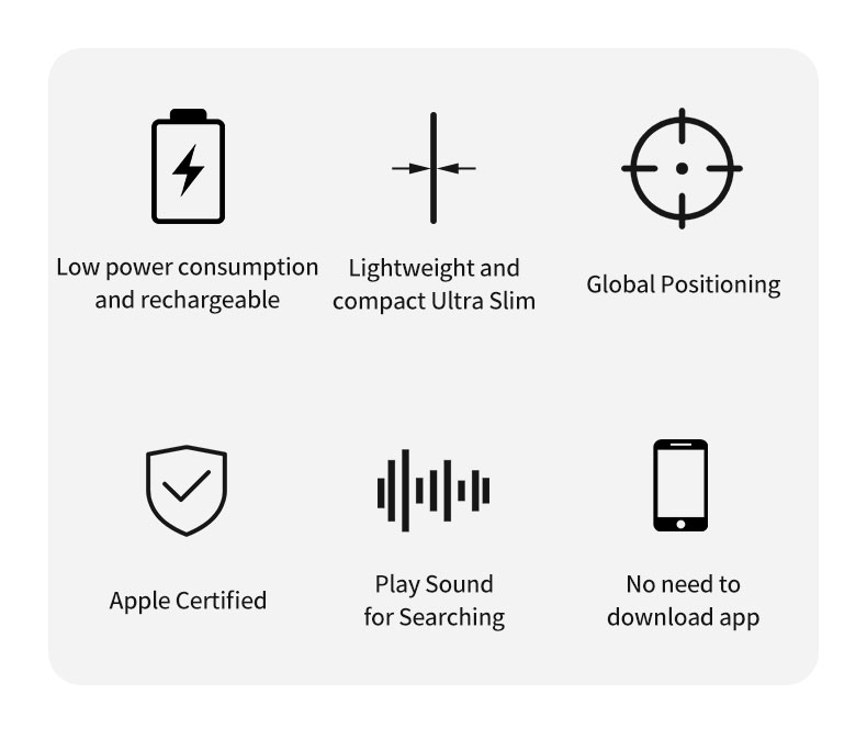 Smart Tag Lost Item Tracker Airtags GPS Locator For Iphone