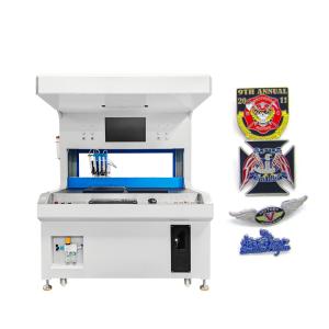 China Automatic Enamel Painting Machine 4800W Pixel For Hardware Jewelry wholesale