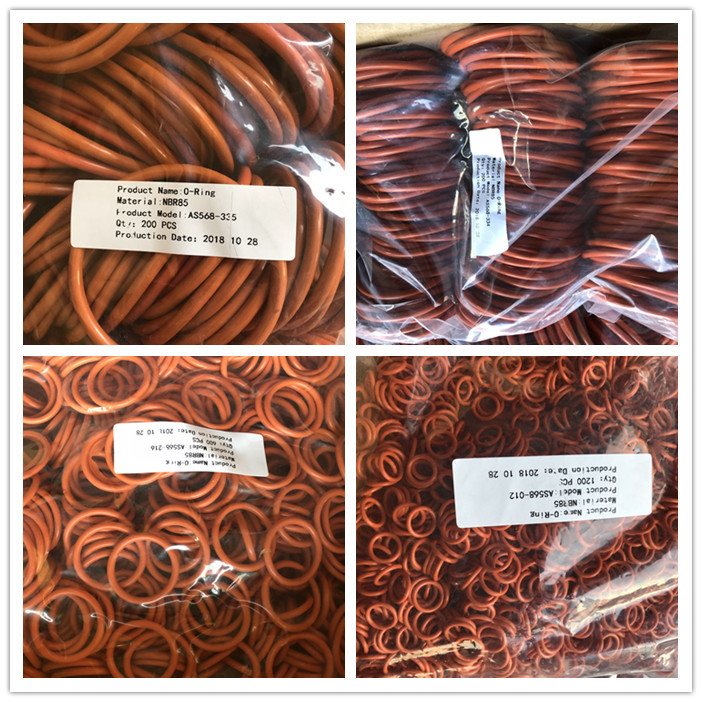 Food Grade Silicone Rubber O Ring Hydraulic Seals Silicone Rubber Seal Ring