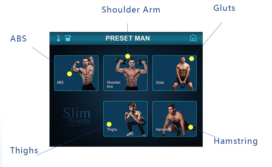 Top 5 selling Portable Ems Body EMShape Em Slim Neo Muscle Stimulator Machine / Ems Neo Rf Slimming Machine