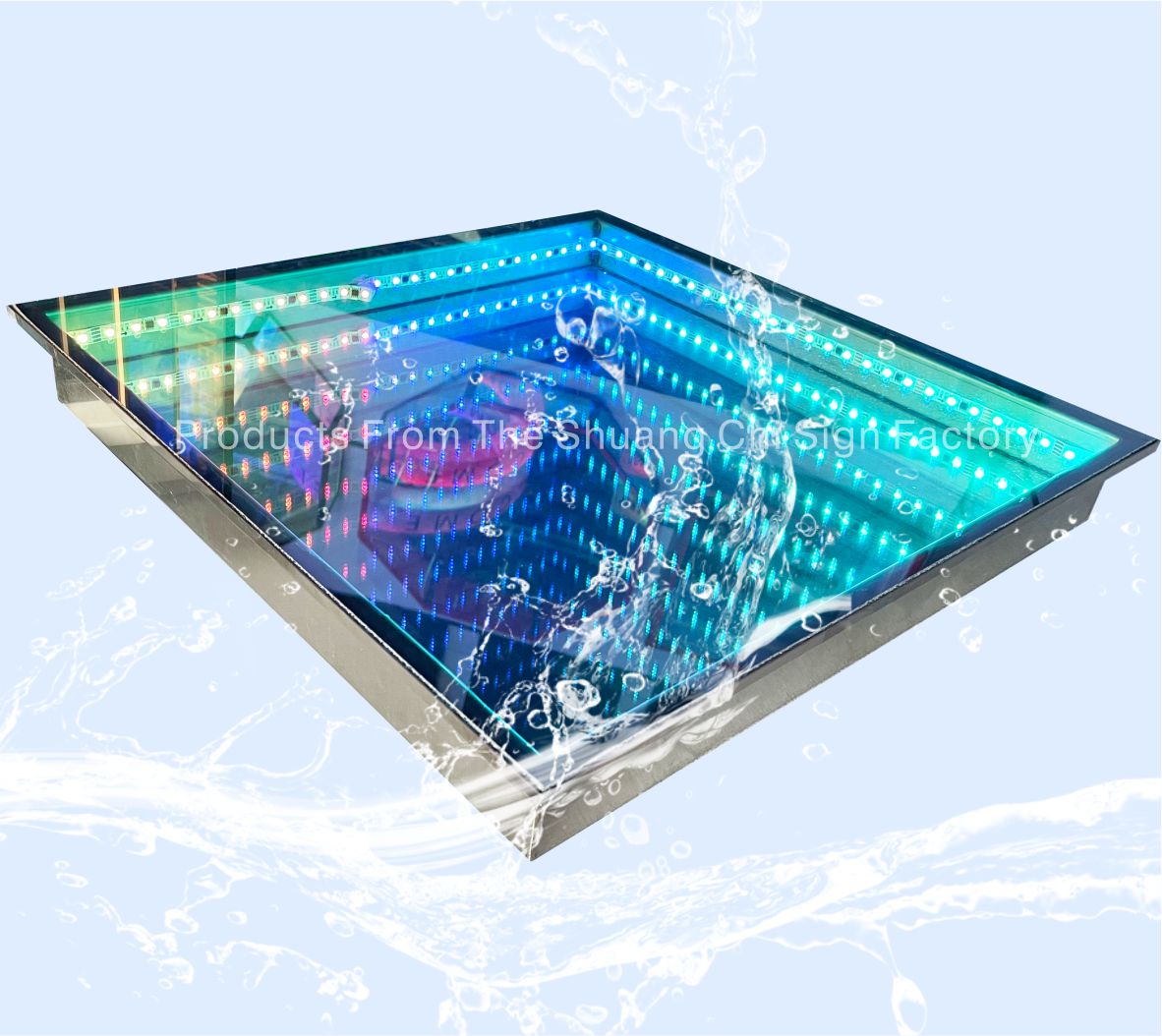 Unforgettable Events LED Dance Floor With 5050 RGB Led Lighted Floor Tiles