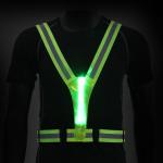 High Visibility Reflective LED Running Riding LED Warning Vest for Road Safety