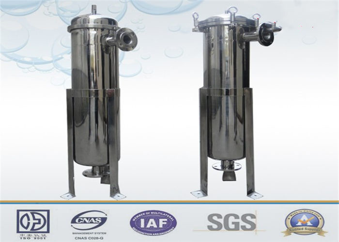 Liquid Multi Bag Filter Housing Inlet / Outlet Customized For Water Filtration System