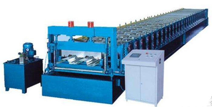 Hydraulic Glazed Tile Roll Forming Machine For Making Color Steel Floor Deck