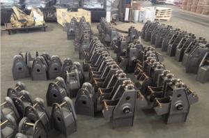 China Leaf Spring Tri Axle Trailer Suspension 10mm Hole wholesale
