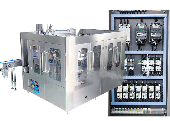 Rotary 3 In 1 Monoblock Carbonated Drink Bottling Machine