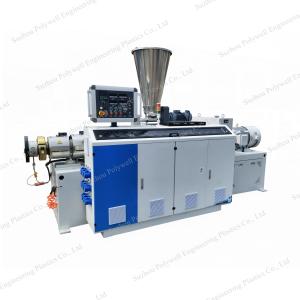 China 65mm Plastic Twin Screw Extruder PVC UPVC CPVC Pipe Production Line With Customized wholesale