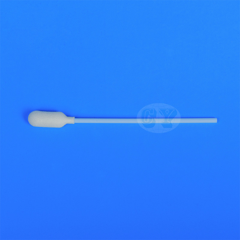 Disposable Oral Nasopharyngeal Flocked Swab Polyurethane Sponge Swab