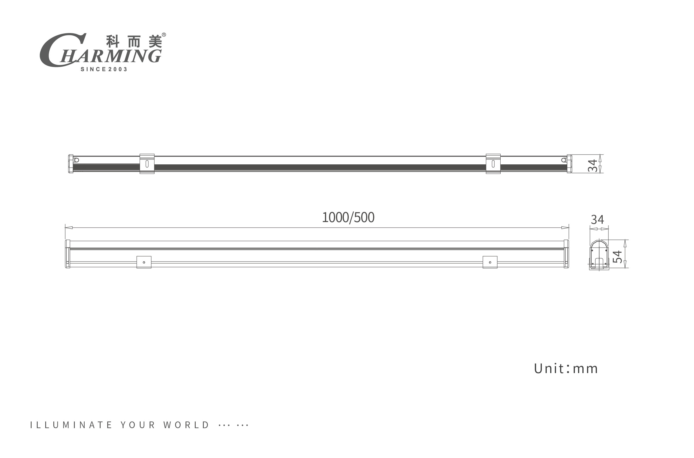 Weatherproof Outdoor LED Tube Lights DMX Control Anti Corrosion